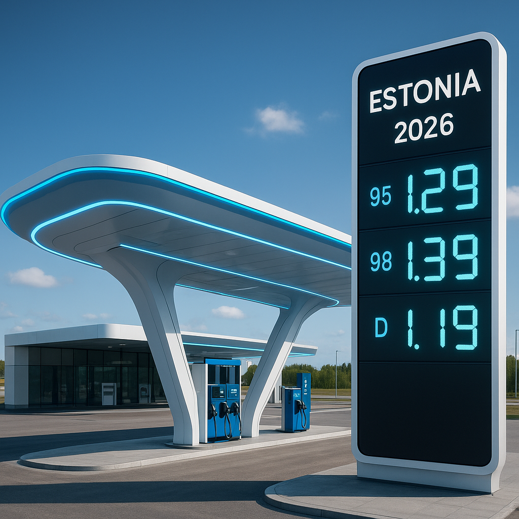 Autoga Sõitmine 2026: Tankla Kaardil ja Hinnavõrdlus