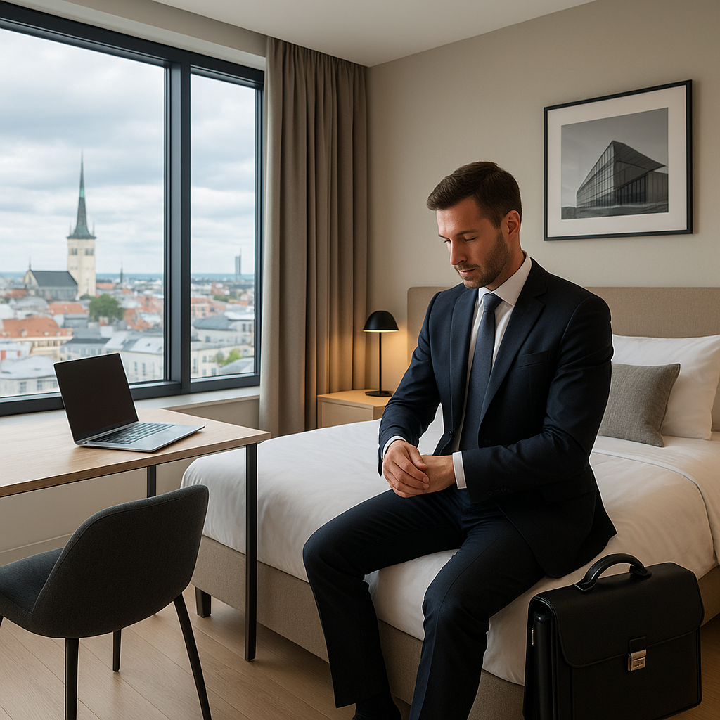 Külaliskorter kui parim valik ärireisijale Tallinnas: privaatsus ja paindlikkus ettevõtjale